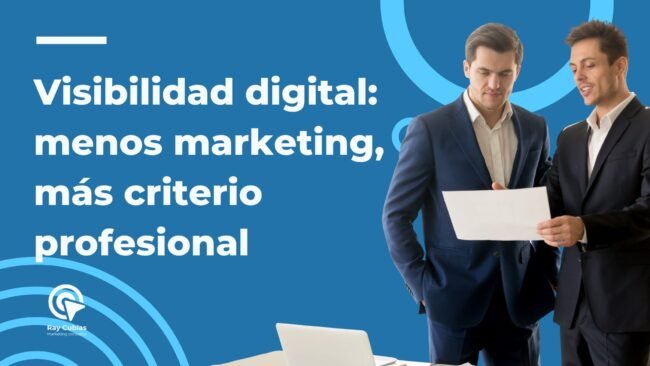 Por qué hoy las ópticas y clínicas locales pueden ganar visibilidad frente a grandes marcas explicando mejor, no invirtiendo más.