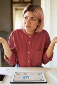 Propietaria de clínica dental preguntándose por dónde comenzar con su estrategia SEO de contenidos