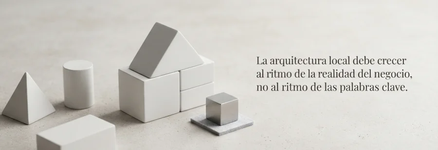 La arquitectura local debe crecer al ritmo de la realidad del negocio